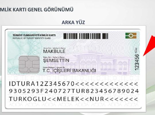 TC Kimlik Kartı PEN Değeri nedir