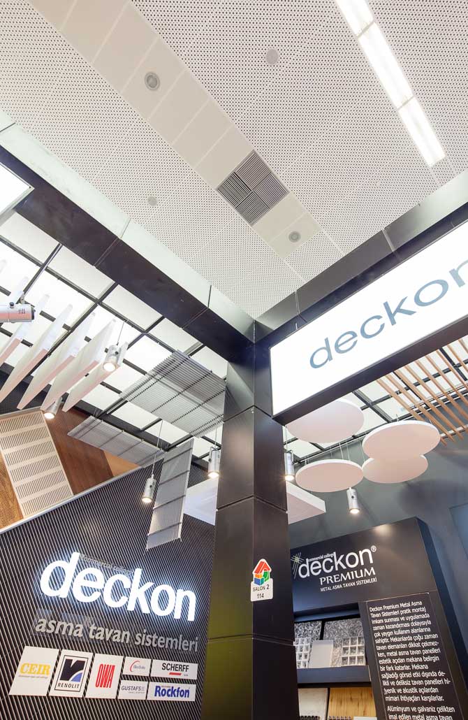 Deckon 2014 Ankara Yapı Fuarı Standı - Zon Mimarlık