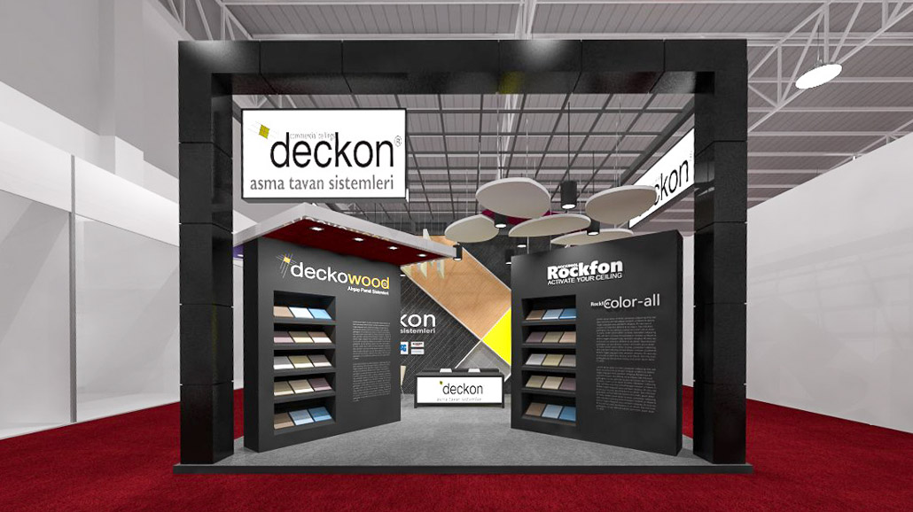 Deckon 2014 Yapı Fuarı Standı - Zon Mimarlık