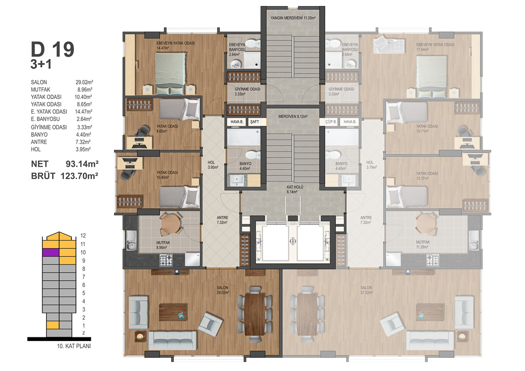 Peker Apartmanı Göztepe - Zon Mimarlık