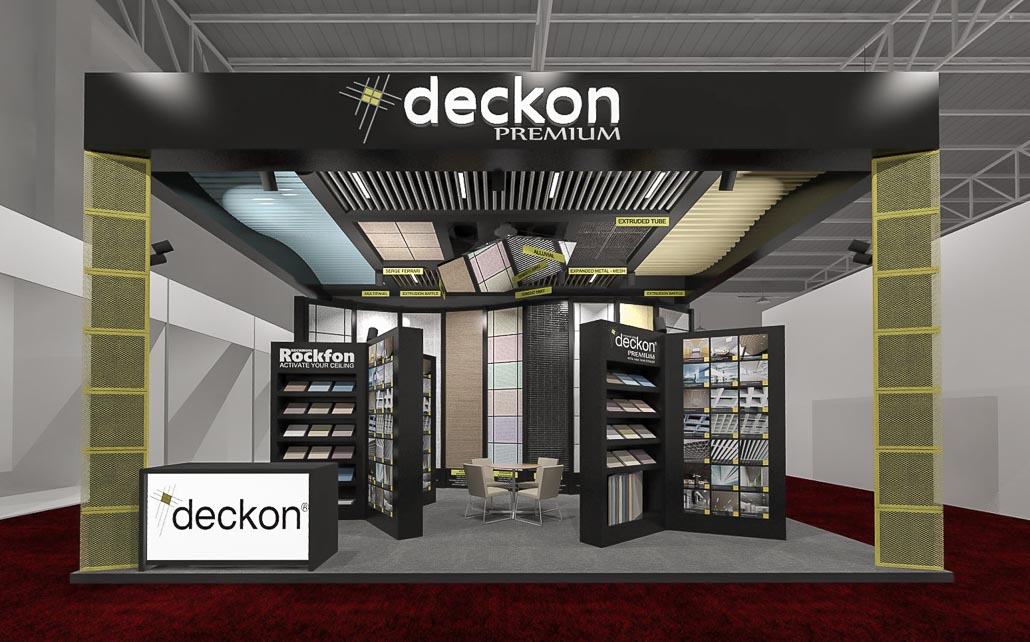 Deckon 2018 Yapı Fuarı Standı - Zon Mimarlık